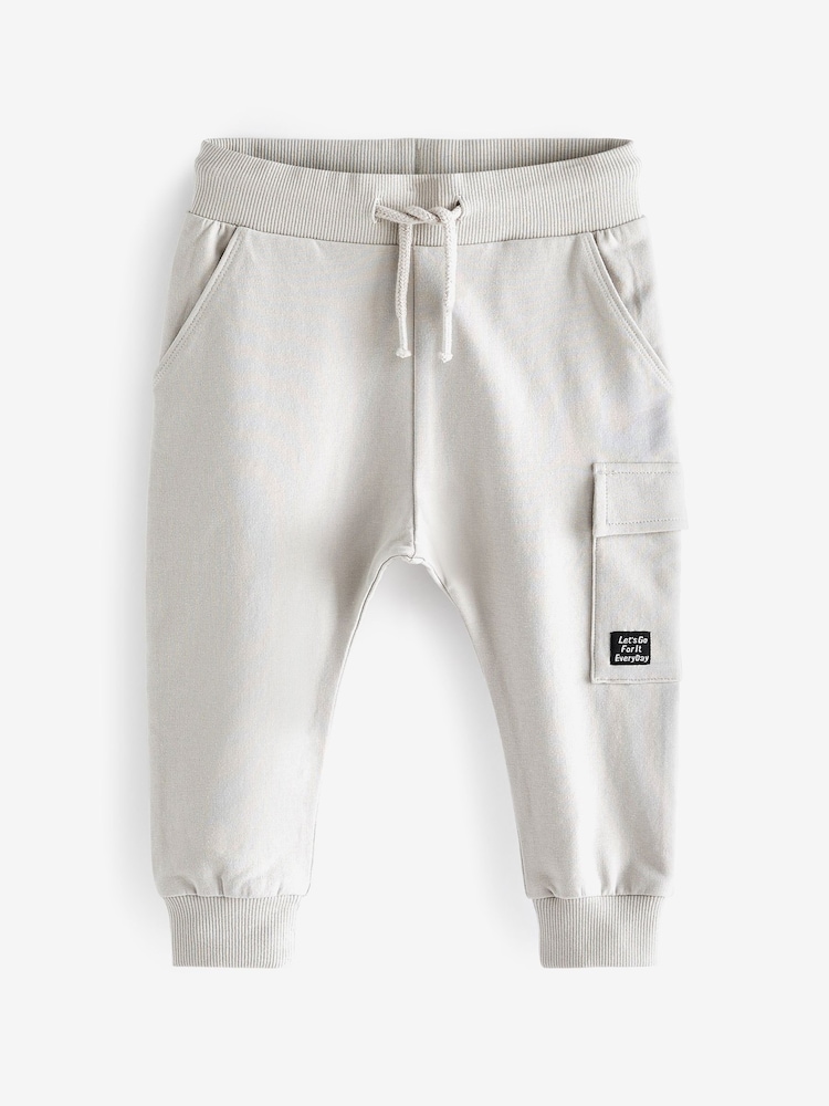 Grey Super Skinny Utility Joggers (3mths-7yrs) - Image 1 of 3