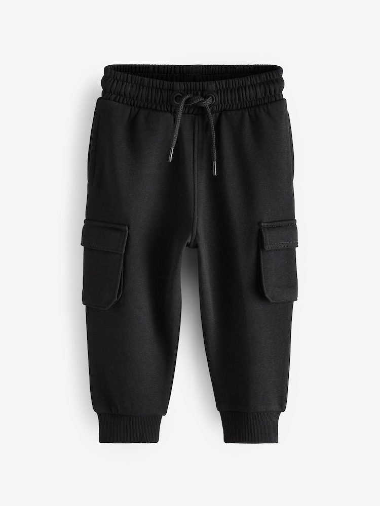 Black Joggers Utility (3mths-7yrs) - Image 1 of 3