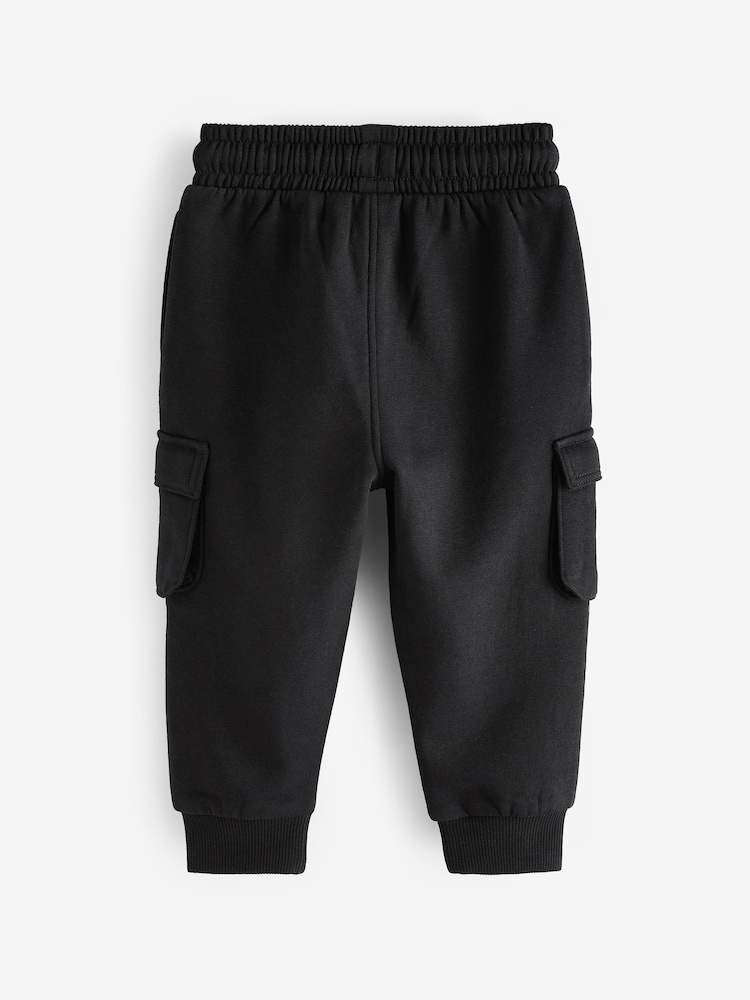 Black Joggers Utility (3mths-7yrs) - Image 2 of 3