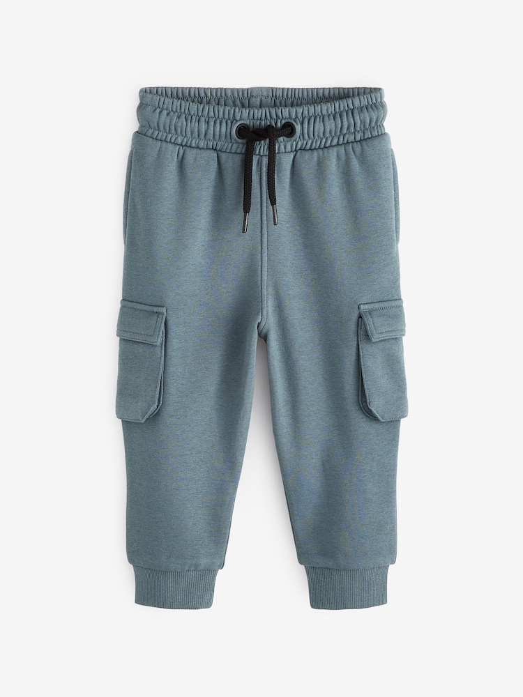 Teal Blue Joggers Utility (3mths-7yrs) - Image 1 of 2
