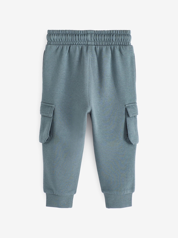 Teal Blue Joggers Utility (3mths-7yrs) - Image 2 of 2