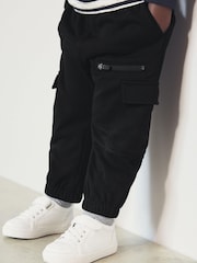 Black Patch Pocket Utility Joggers (3mths-7yrs) - Image 1 of 5