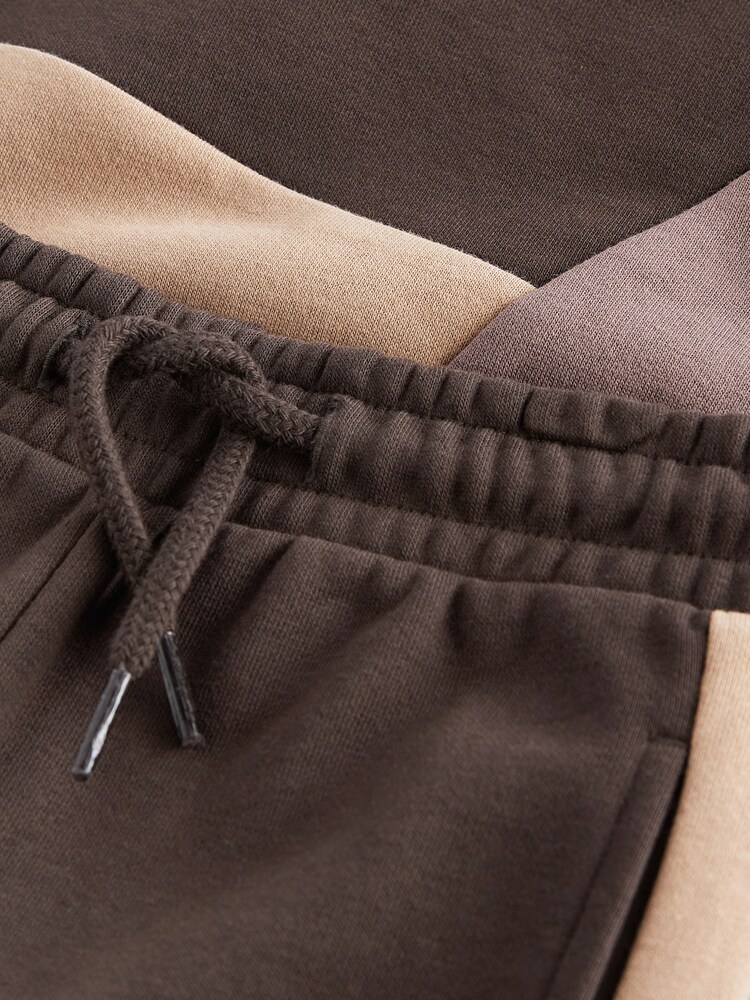 Chocolate Brown Colourblock Tracksuit (3mths-7yrs) - Image 8 of 8