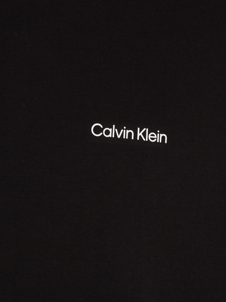 Calvin Klein Black Micro Logo Jumper - Image 4 of 4