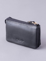 Lakeland Leather Black Multi Pocket Coin Purse - Image 2 of 4
