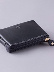 Lakeland Leather Black Multi Pocket Coin Purse - Image 3 of 4