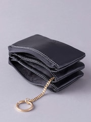 Lakeland Leather Black Multi Pocket Coin Purse - Image 4 of 4