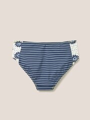White Stuff Sunshine Wendbare Bikinihose, Blau - Bild 7 von 9