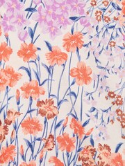 Reiss Pink Tally Senior Printed Cotton T-Shirt - Image 6 of 6