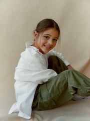 White Oversized Shirt (3-16yrs) - Image 1 of 1