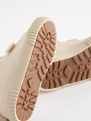 Bone White Bunny Wide Fit (G) Touch Fasten Strap High Top Trainers - Image 4 of 5