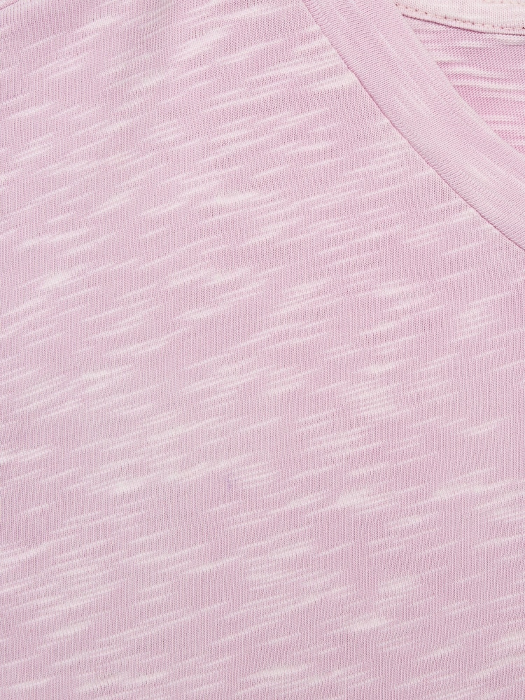 Reiss Lilac Freddie Junior Jersey V Neck T-Shirt - Image 6 of 6