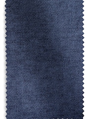 Fine Chenille Navy Blue Aleia Accent Chair - Image 8 of 8
