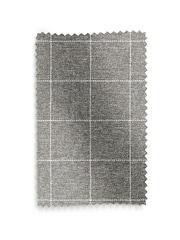 Tweedy Check Lawson Mid Grey Elswick Highback Armchair - Image 9 of 9