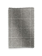 Tweedy Check Lawson Mid Grey Stamford Armchair - Image 8 of 9