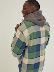FatFace Green Ryton Buffalo Overshirt - Image 2 of 5