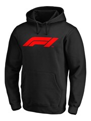 Fanatics Black Formula 1 Essentials Logo Overhead Hoodie - Image 1 of 3
