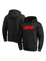 Fanatics Black Formula 1 Essentials Logo Overhead Hoodie - Image 3 of 3