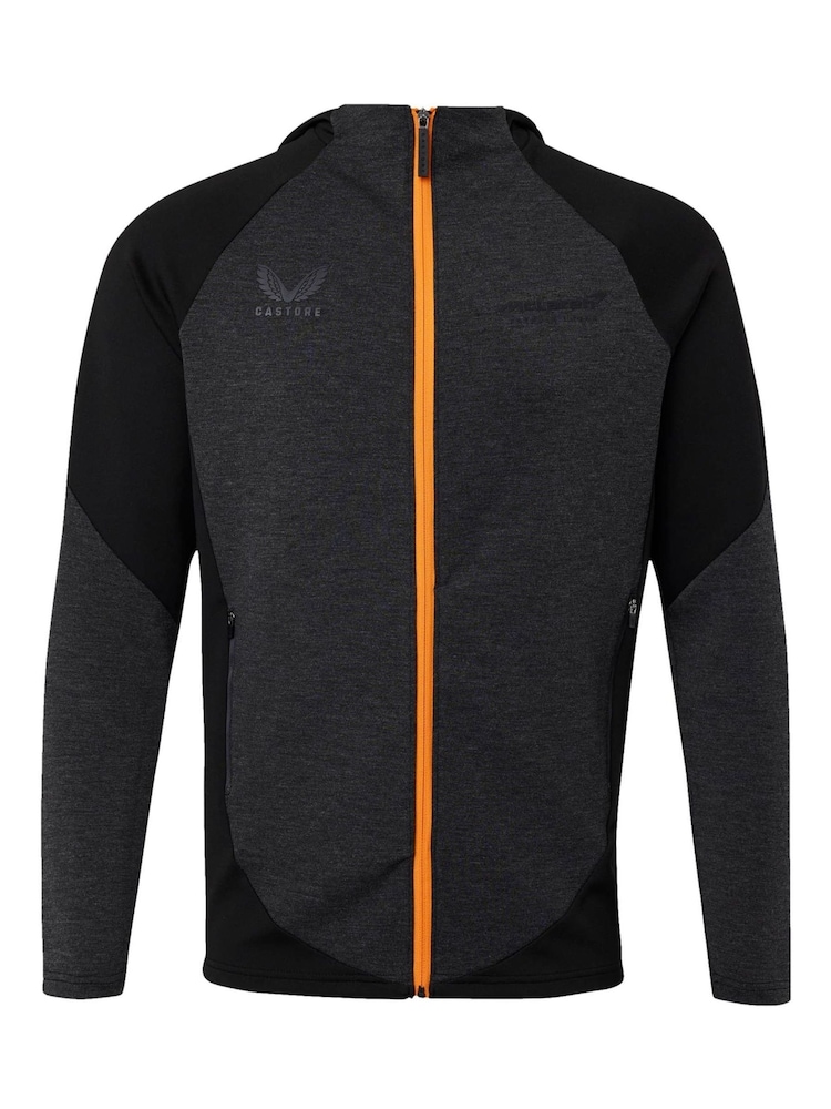Castore Black Fanatics McLaren Full Zip Hoodie - Image 2 of 2