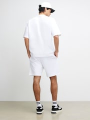 River Island White Boxy T-Shirt & Shorts Set - Image 2 of 4