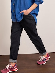 Washed Black Maternity Mom Fit Jeans - Image 2 of 8