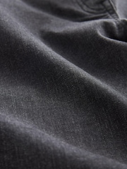 Washed Black Maternity Mom Fit Jeans - Image 8 of 8