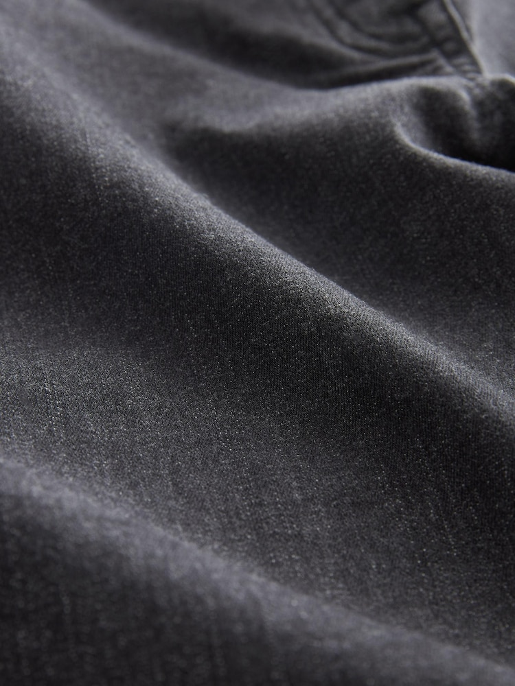 Washed Black Maternity Mom Fit Jeans - Image 8 of 8
