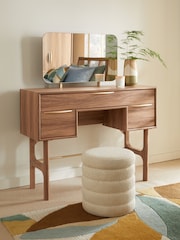Dark Jackson Walnut Effect Dressing Table - Image 1 of 11