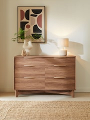 Dark Jackson Walnut Effect Chest of Drawers - Image 3 of 12