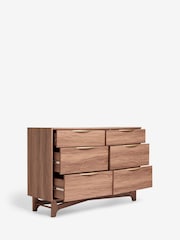 Dark Jackson Walnut Effect Chest of Drawers - Image 7 of 12