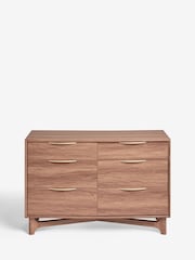 Dark Jackson Walnut Effect Chest of Drawers - Image 9 of 12