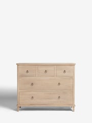 Light Natural Sadie Mango Wood Chest of Drawers - Image 9 of 13