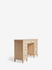 Light Natural Sadie Mango Wood Storage Console Dressing Table - Image 6 of 7
