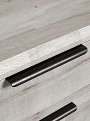 Grey Bronx Oak Effect 4 Drawer Chest of Drawers - Image 8 of 9