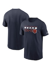 Nike Blue NFL Fanatics Chicago Bears Nike Broadcast T-Shirt - Image 1 of 3