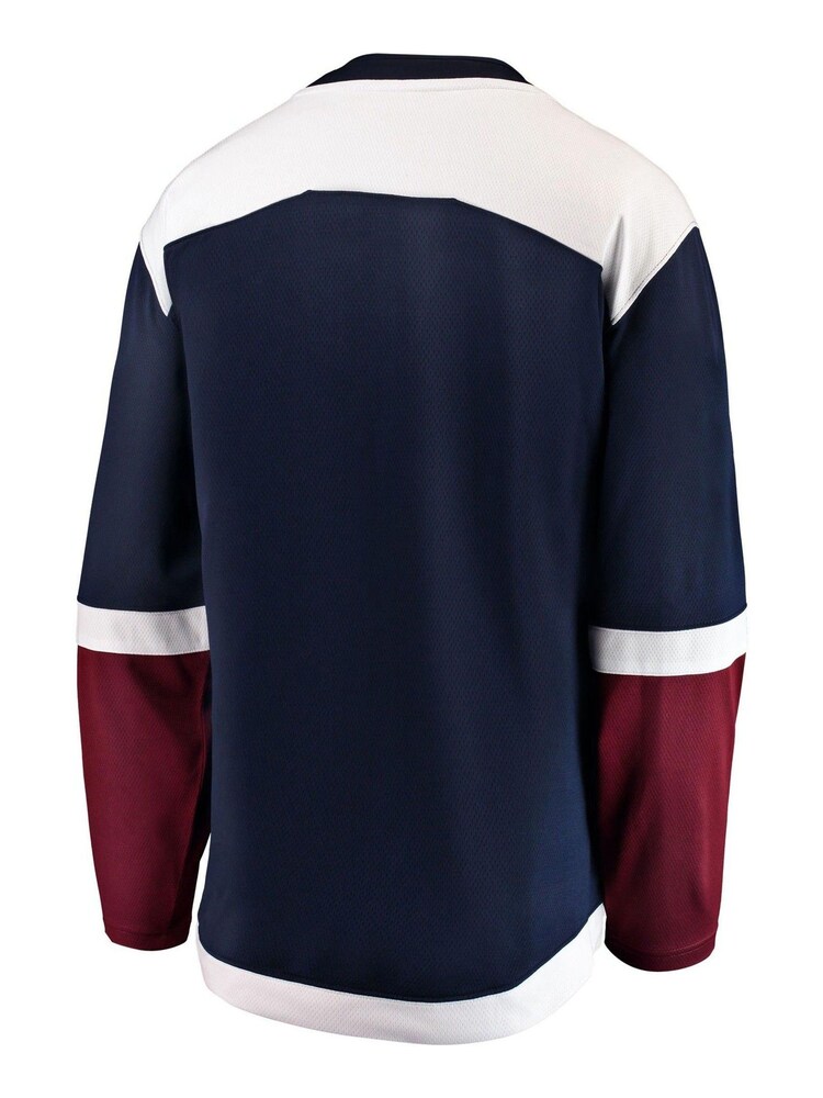Fanatics Blue Colorado Avalanche Fanatics Branded Alternate Breakaway Jersey - Image 3 of 3