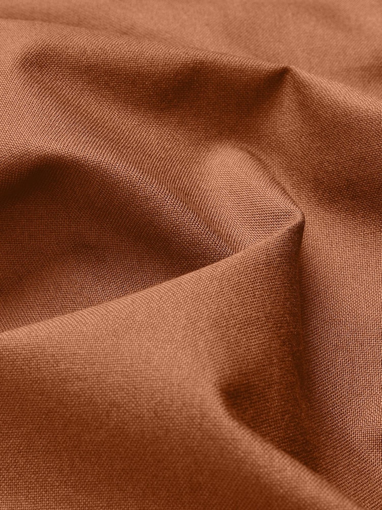 Brown Regular Fit Long Sleeve Oxford Shirt - Image 10 of 10