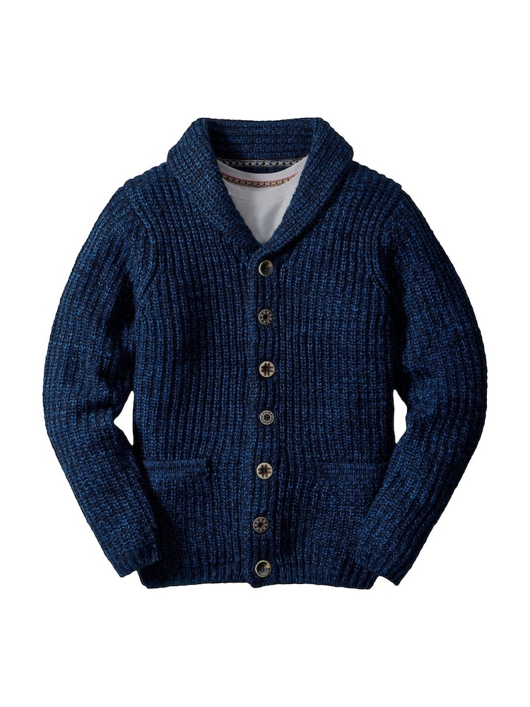 ខៀវ - Joe Browns Anchor Cardigan - រូបភាព 6 នៃ 6