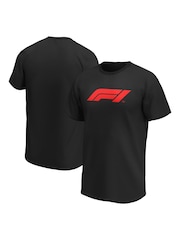Fanatics 100% Cotton Black Formula 1 Essentials Logo Graphic T-Shirt - Image 3 of 3