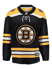 Fanatics Boston Bruins Black Fanatics Branded Home Breakaway Jersey - Image 1 of 2