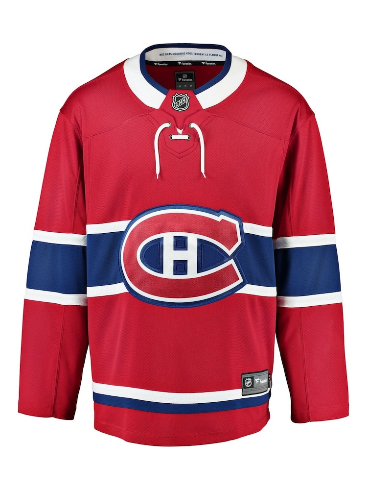 Fanatics Red Montreal Canadians Fanatics Branded Home Breakaway Jersey - Image 1 of 2