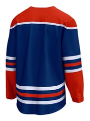 Fanatics Blue Edmonton Oilers Fanatics Branded Home Breakaway Jersey - Image 3 of 3