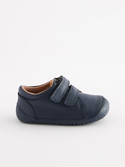 Navy Blue Standard Fit (F) Crawler Shoes - Image 2 of 5