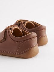 Tan Brown Wide Fit (G) Crawler Shoes - Image 3 of 5