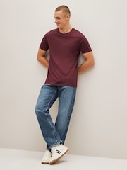 Rik färgblandning - Vanlig passform - Essential T-shirt i bomull 6 förpackning - Bild 11 av 17
