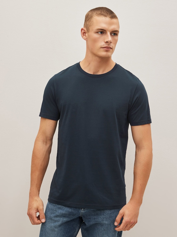 Rich Colour Mix Regular Fit T-Shirts 6 Pack - Image 16 of 17