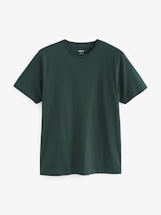 Rik färgblandning - Vanlig passform - Essential T-shirt i bomull 6 förpackning - Bild 2 av 17