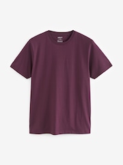 Rik färgblandning - Vanlig passform - Essential T-shirt i bomull 6 förpackning - Bild 6 av 17