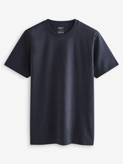 Grey/Black/Blue/Light Blue/White/Pink T-Shirts 6 Pack - Image 2 of 9