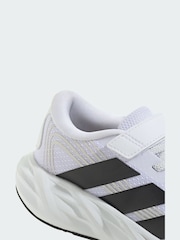 adidas Light Blue Galaxy 8 Kids Trainers - Image 3 of 4